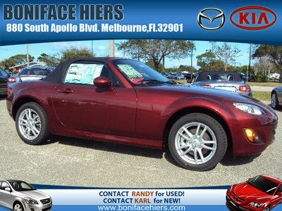 mazda mx 5 miata 2012 dk  red sport gasoline 4 cylinders rear wheel drive 5 speed manual 32901