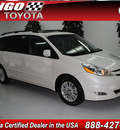 toyota sienna 2010 white van xle gasoline 6 cylinders front wheel drive automatic 91731