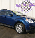 chevrolet equinox 2010 navy blue suv lt gasoline 6 cylinders all whee drive automatic 80905