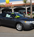 lincoln mkz 2011 gray sedan gasoline 6 cylinders front wheel drive automatic 91010