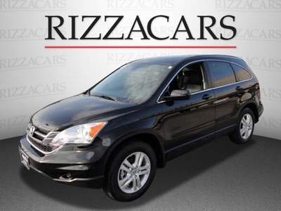 honda cr v 2011 black suv ex l awd gasoline 4 cylinders all whee drive automatic with overdrive 60546