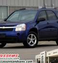 chevrolet equinox 2007 dk  blue suv ls gasoline 6 cylinders front wheel drive automatic 62034