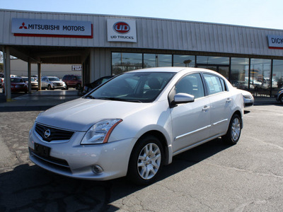 nissan sentra 2011 silver sedan 2 0 gasoline 4 cylinders front wheel drive automatic 27215