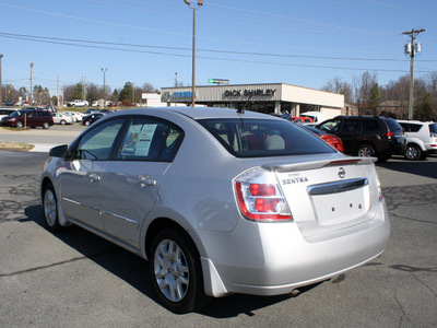 nissan sentra 2011 silver sedan 2 0 gasoline 4 cylinders front wheel drive automatic 27215