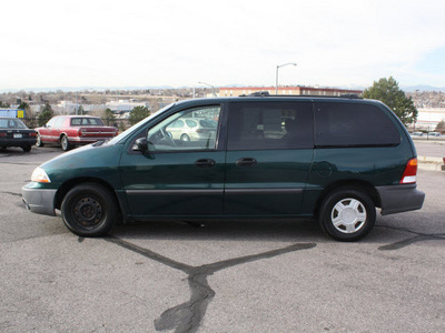 ford windstar 2001 dk  green van lx gasoline 6 cylinders front wheel drive automatic with overdrive 80229