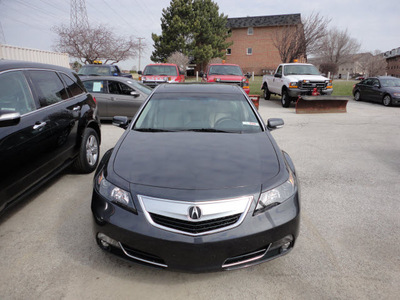 acura tl 2012 dk  gray sedan gasoline 6 cylinders front wheel drive automatic with overdrive 60462