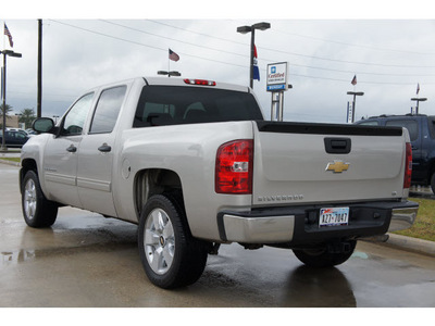 chevrolet silverado 1500 2009 silver lt gasoline 8 cylinders 2 wheel drive automatic 77090