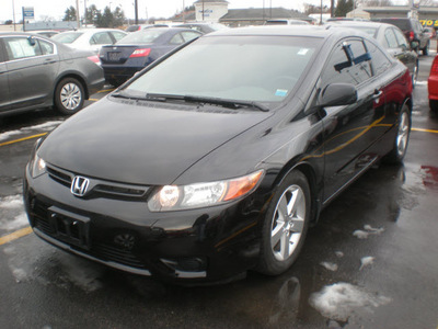honda civic 2008 black coupe ex l gasoline 4 cylinders front wheel drive automatic 13502