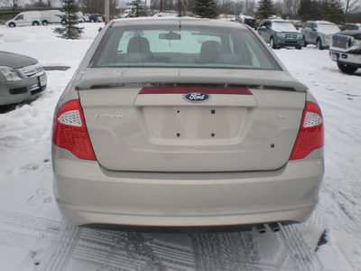 ford fusion 2010 tan sedan se gasoline 4 cylinders front wheel drive automatic 13502