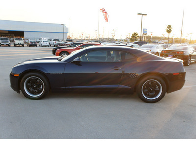 chevrolet camaro 2012 blue coupe ls gasoline 6 cylinders rear wheel drive automatic 77090