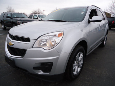 chevrolet equinox 2010 silver suv lt gasoline 4 cylinders front wheel drive automatic 60007