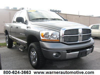 dodge ram pickup 2500 2006 gray laramie diesel 6 cylinders 4 wheel drive automatic with overdrive 45840