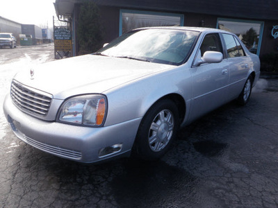 cadillac deville 2003 silver sedan gasoline 8 cylinders dohc front wheel drive automatic 14224