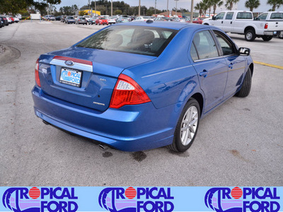 ford fusion 2011 blue sedan sel flex fuel 6 cylinders front wheel drive automatic 32837