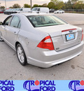 ford fusion 2010 silver sedan sel flex fuel 6 cylinders front wheel drive automatic 32837