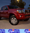 toyota tacoma 2011 red prerunner trd gasoline 6 cylinders 2 wheel drive automatic 32837
