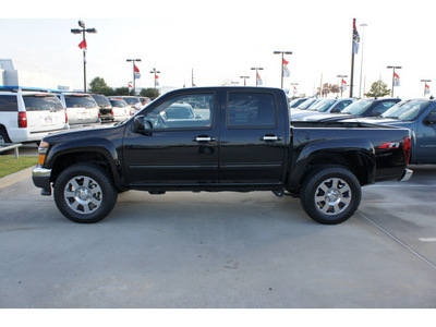 chevrolet colorado 2012 black gasoline 5 cylinders 2 wheel drive 4 spd auto,elec cntlled w 77090