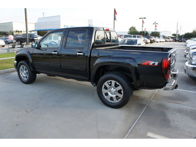 chevrolet colorado 2012 black gasoline 5 cylinders 2 wheel drive 4 spd auto,elec cntlled w 77090