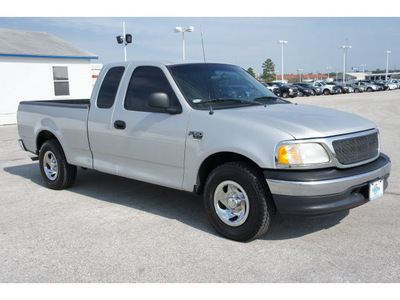 ford f 150 2001 silver xl gasoline 8 cylinders rear wheel drive automatic 77388