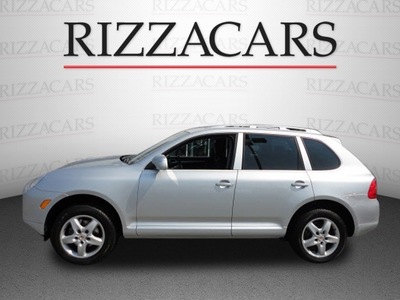 porsche cayenne 2005 silver suv awd tiptronic gasoline 6 cylinders all whee drive automatic with overdrive 60546