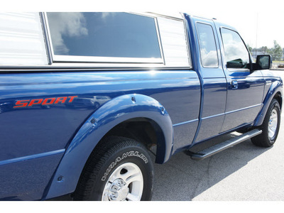 ford ranger 2009 blue sport gasoline 6 cylinders 2 wheel drive automatic 77388