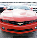 chevrolet camaro 2012 orange coupe gasoline 6 cylinders rear wheel drive 6 spd auto onstar,1 yr safe and snd 77090