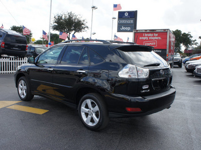 lexus rx 350 2008 black suv gasoline 6 cylinders front wheel drive automatic 33021