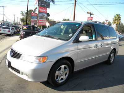 honda odyssey 2001 silver wagon ex gasoline 6 cylinders front wheel drive automatic 92882