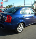 hyundai accent 2006 blue sedan gls gasoline 4 cylinders front wheel drive automatic 92882