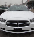 dodge charger 2011 white sedan gasoline 6 cylinders rear wheel drive automatic 60443