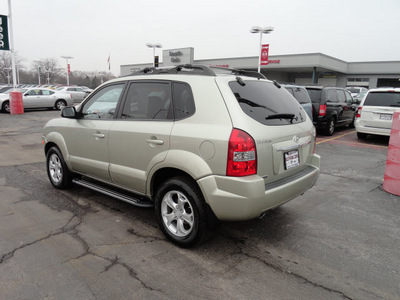 hyundai tucson 2009 lt  green suv limited gasoline 6 cylinders front wheel drive automatic 60443