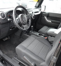 jeep wrangler 2011 black suv sahara gasoline 6 cylinders 4 wheel drive automatic 60443