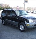 mercury mountaineer 2003 black suv v6 awd flex fuel 6 cylinders all whee drive automatic 07054