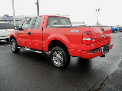 ford f 150 2008 red stx gasoline 8 cylinders 4 wheel drive automatic 56301