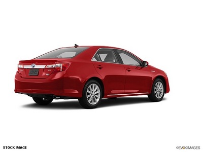 toyota camry hybrid 2012 red sedan xle hybrid 4 cylinders front wheel drive automatic 55448