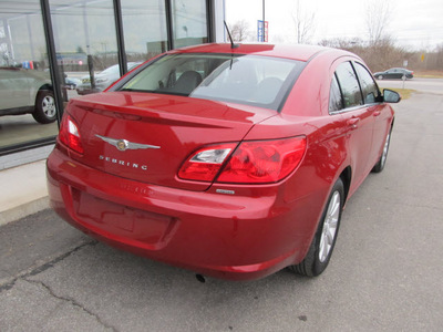 chrysler sebring 2010 red sedan limited gasoline 4 cylinders front wheel drive automatic 13502