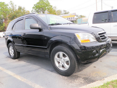 kia sorento 2007 black suv lx gasoline 6 cylinders rear wheel drive automatic 32401