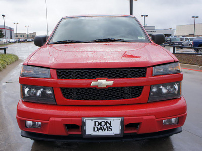 chevrolet colorado 2007 red pickup truck ls gasoline 4 cylinders rear wheel drive automatic 76018
