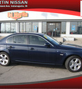 bmw 5 series 2008 dk  blue sedan 4dr sdn awd gasoline 6 cylinders all whee drive automatic 46219