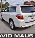 toyota highlander 2010 white suv sport gasoline 6 cylinders front wheel drive automatic 32771