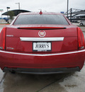 cadillac cts 2011 red sedan gasoline 6 cylinders rear wheel drive automatic 76087