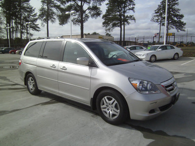 honda odyssey 2007 silver van ex gasoline 6 cylinders front wheel drive automatic 75503
