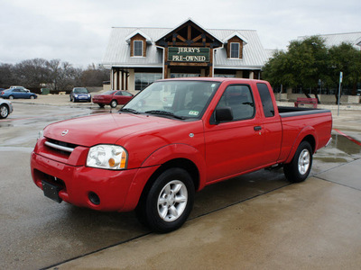 nissan frontier 2003 red xe gasoline 4 cylinders dohc rear wheel drive 5 speed manual 76087