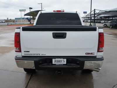 gmc sierra 1500 2011 white slt flex fuel 8 cylinders 4 wheel drive automatic 76087