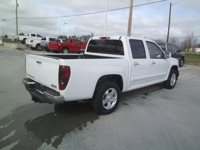gmc canyon 2009 white sle 2 gasoline 5 cylinders 2 wheel drive automatic with overdrive 75503