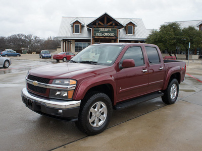 chevrolet colorado 2009 red lt gasoline 5 cylinders 2 wheel drive automatic 76087
