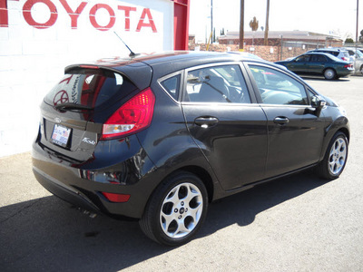 ford fiesta 2011 black hatchback ses gasoline 4 cylinders front wheel drive automatic 79925