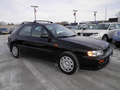 subaru impreza 1999 black wagon l gasoline 4 cylinders all whee drive 5 speed manual 55420