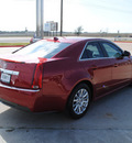 cadillac cts 2011 red sedan gasoline 6 cylinders rear wheel drive automatic 76087