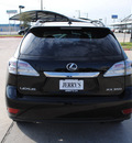 lexus rx 350 2010 black suv gasoline 6 cylinders front wheel drive automatic 76087